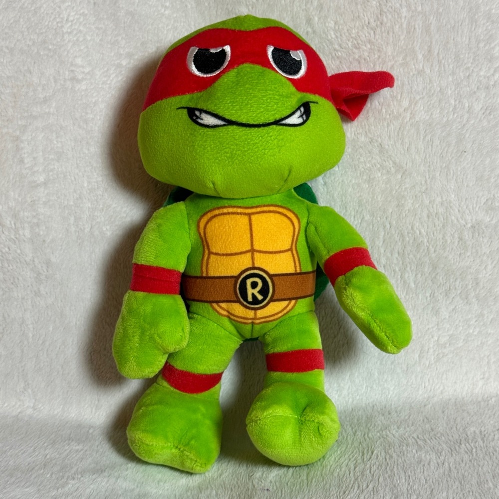 Legend Toys Teenage Mutant Ninja Turtles Raphael Plush Doll 8 Inch 2024 Red Mask